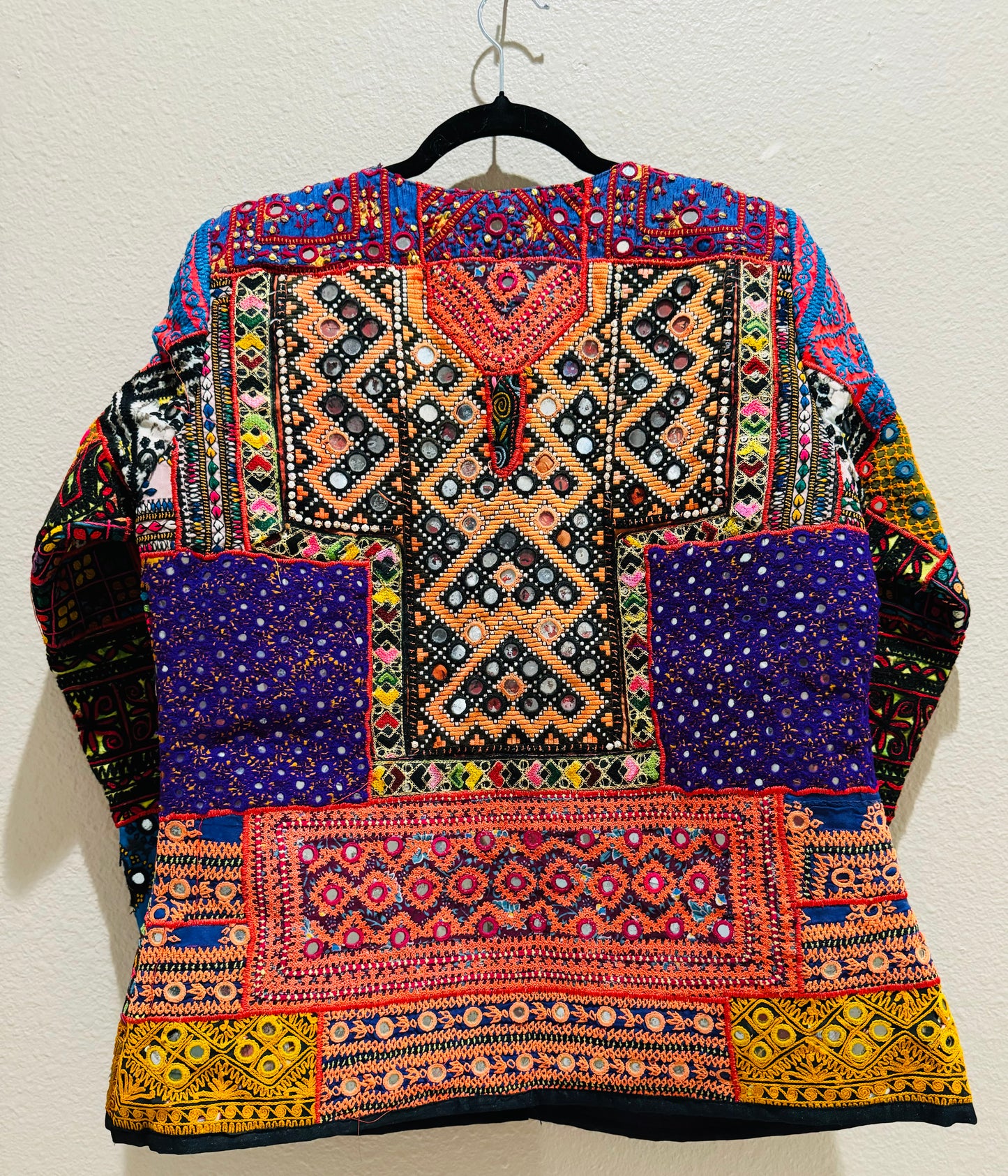 Bohemian Patchwork Jacket Fullsleeves