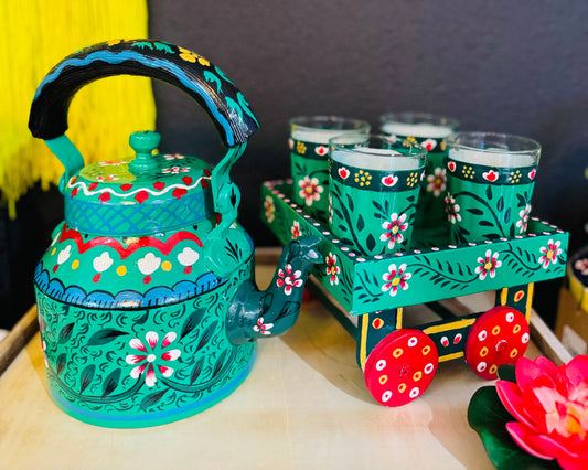 Tea Set - 4 Glasses