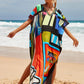 A free flowy kaftan with slits