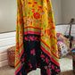 Black & Yellow - Saree Quilt