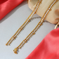 Gold Plated Anklets