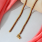 Gold Plated Anklets