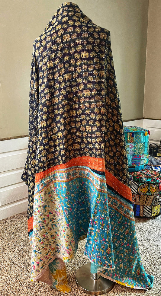 'Strength and Bonding' Saree Quilt
