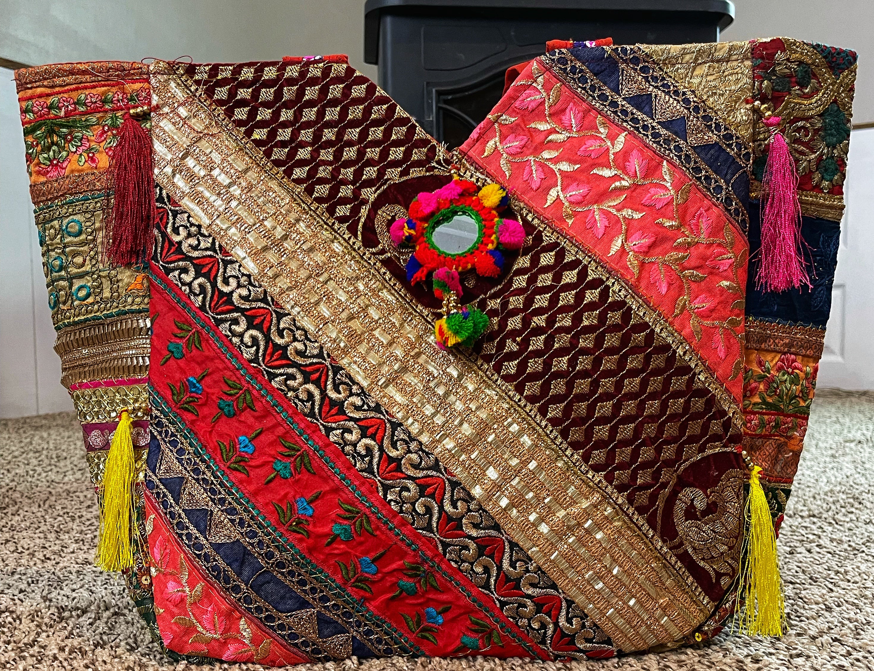 Brown and Yellow- Banjara Bag in Singrauli at best price by Ethnic Naaari -  Justdial
