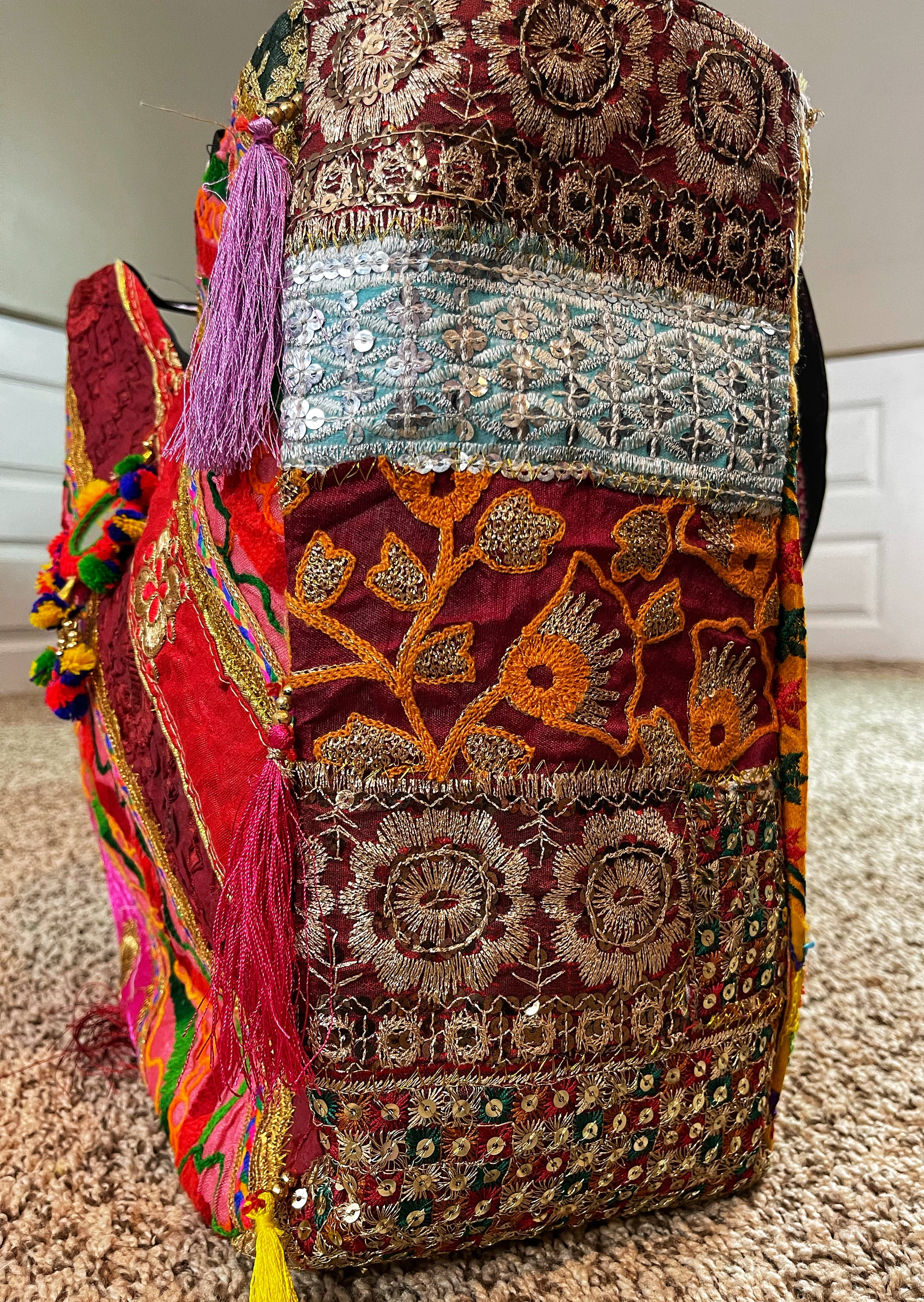 Handmade Banjara Bohemian Bag India Embroidered Crossbody Bag Women's Bag  Purse Jute Clutch Boho Crossbody Bag Embroidered Bag - Etsy