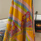 'Yellow' Saree Quilt