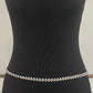 White Pearl Waist Belts