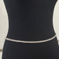 White Pearl Waist Belts
